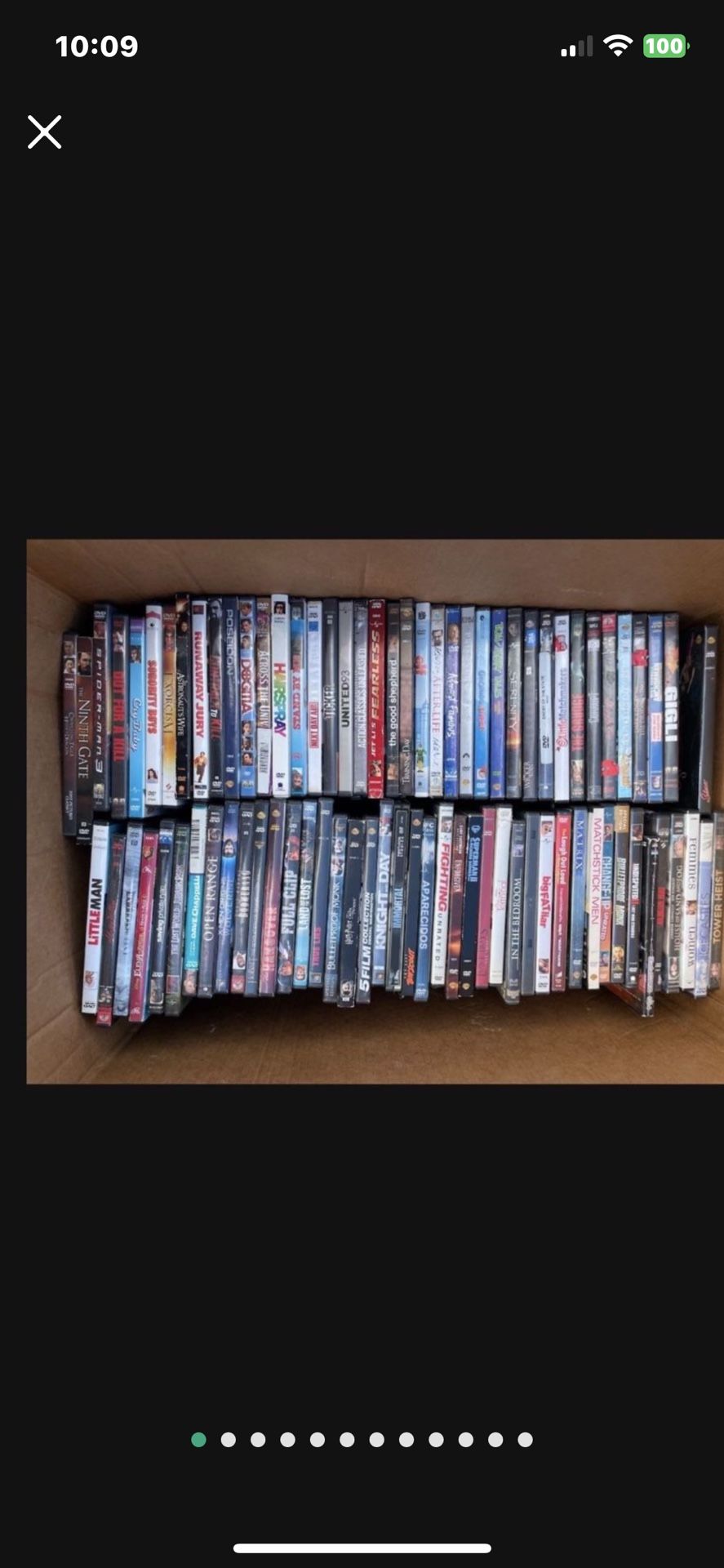 560 + DVD Movies For $250 Cash Firm All Or Nothing Under $.45