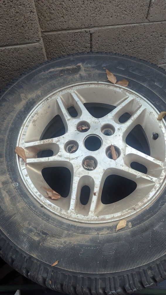 Jeep Cherokee Spare Wheel
