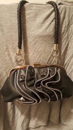 Black night time purse