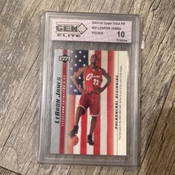 2003 -0 4 LeBron James upper deck Rookie #20 -10