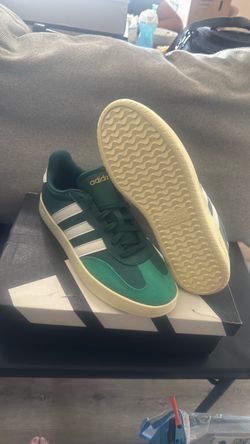 Adidas Green Low-Top Sneakers