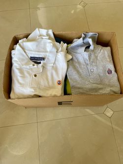 Box Of Boys Clothes