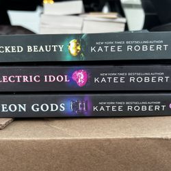 Katie Robert’s Neon Gods Paperback Books 