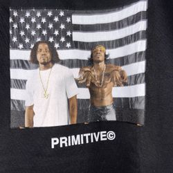 PRIMITIVE OUTKAST XL TEE BRAND NEW 