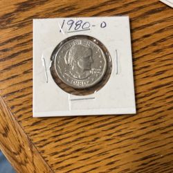 1980 D Susan B Anthony 