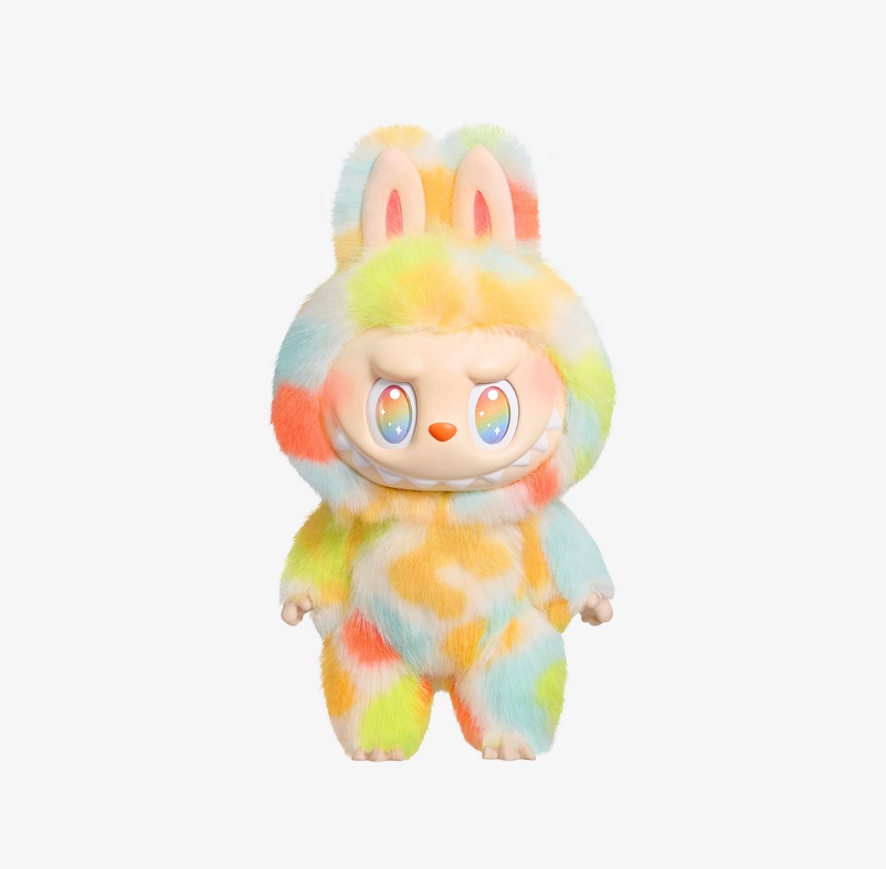 Labubu doll big into energy rock the universe