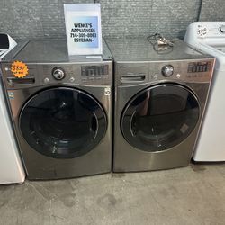 LG Washer And Gas Dryer Set