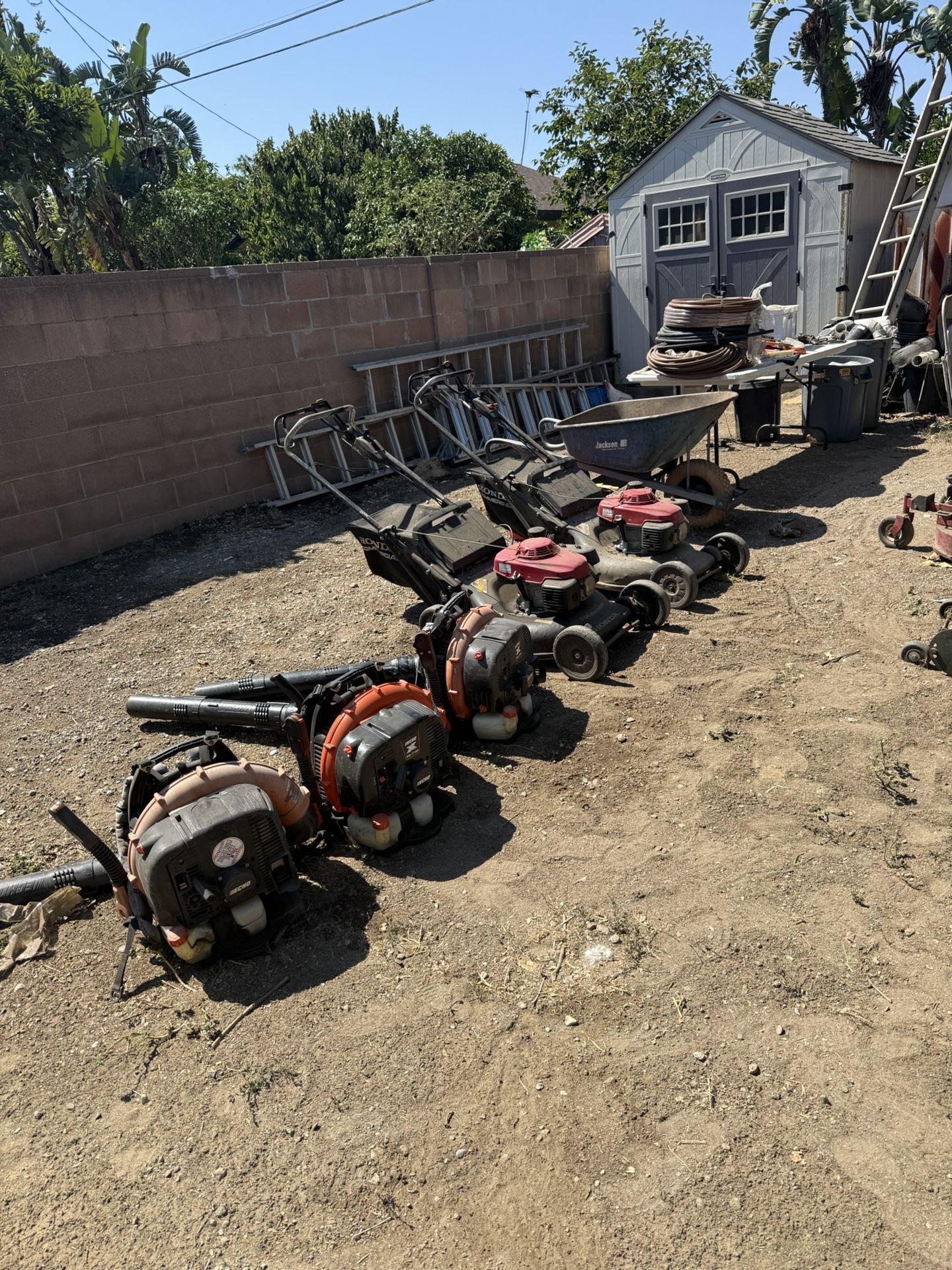 Landscaping Equipment + Tools – Pro-Grade – DeWalt, Stihl, Echo, Honda, More