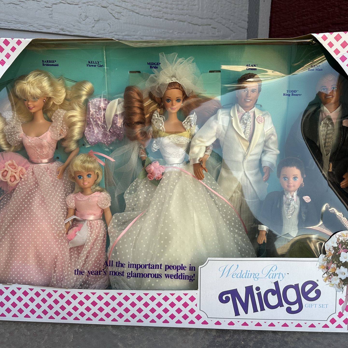 Barbie Wedding Party Midge 1990 - Coffret Mattel Malaisie - NRFB