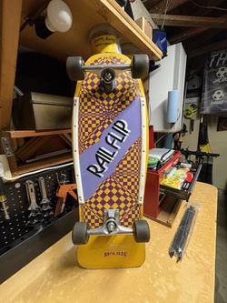 Old Skool skateboard Original 1986 Sport Fun Deck With Gullwing & Fury Trucks Only $100!!!!!