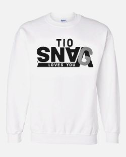 Tio Snav Loves You crew neck (Damn Daniel Edition)