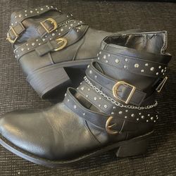 Belted Boots