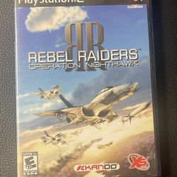 Rebel Raiders Operation Nighthawk - Playstation 2 Game (PS2)
