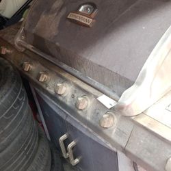 Propane and Charcoal Grill