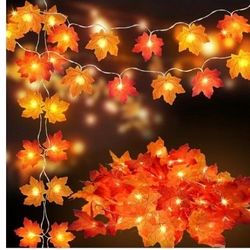 24 Set Artificial Maple Garland $35
