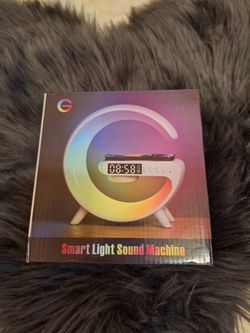 Smart light sound machine ( 2  White Available)
