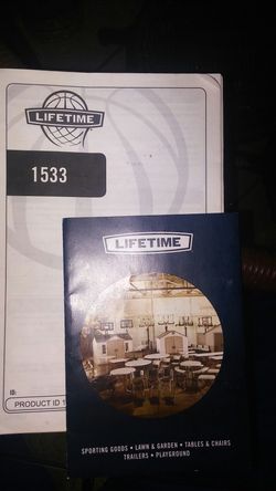 LIFETIME model : 1533 manual