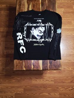 Civil Regime/JuJutsu Kaisen Collab Men's Graphic Longsleeve Tee