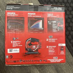 Milwaukee M18 Jig Saw With 6ah Battery And Charger New