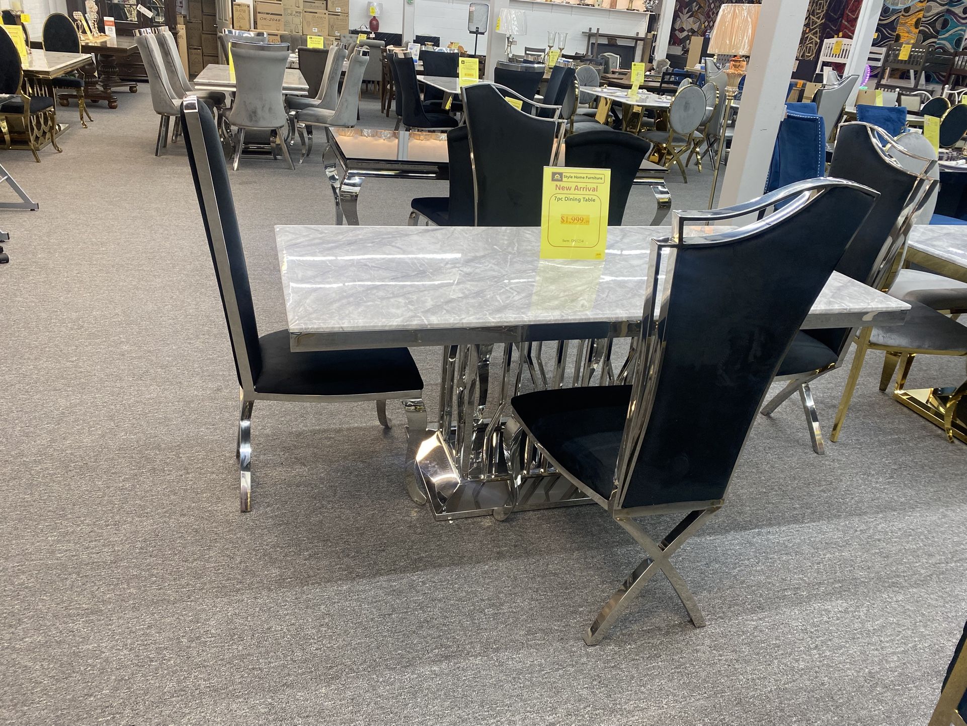 7 Pc Dinning Table Set $1,999