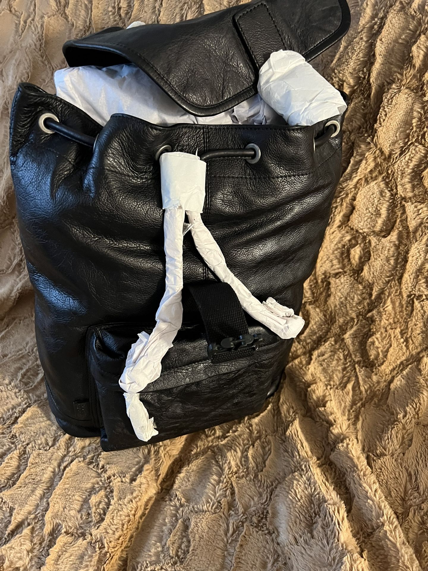 Frye Leather Backpack