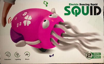 Electric Dancing Squid Toy— NEW!