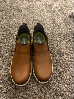 New Florsheim fleet work SD35 dress safety shoes sz 9.5