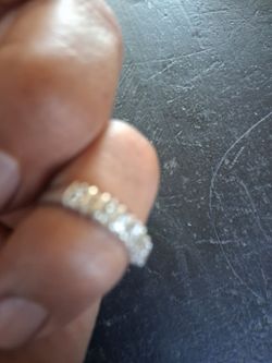 10k white Gold ring