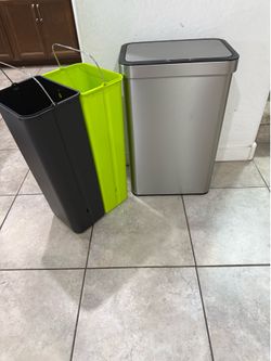 EKO dual bins trash can sensor model