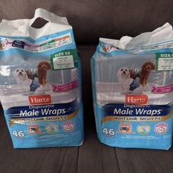 Male Dogs - Disposable Male Wraps