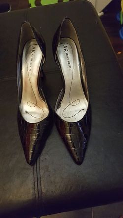 black Anne Klein heels
