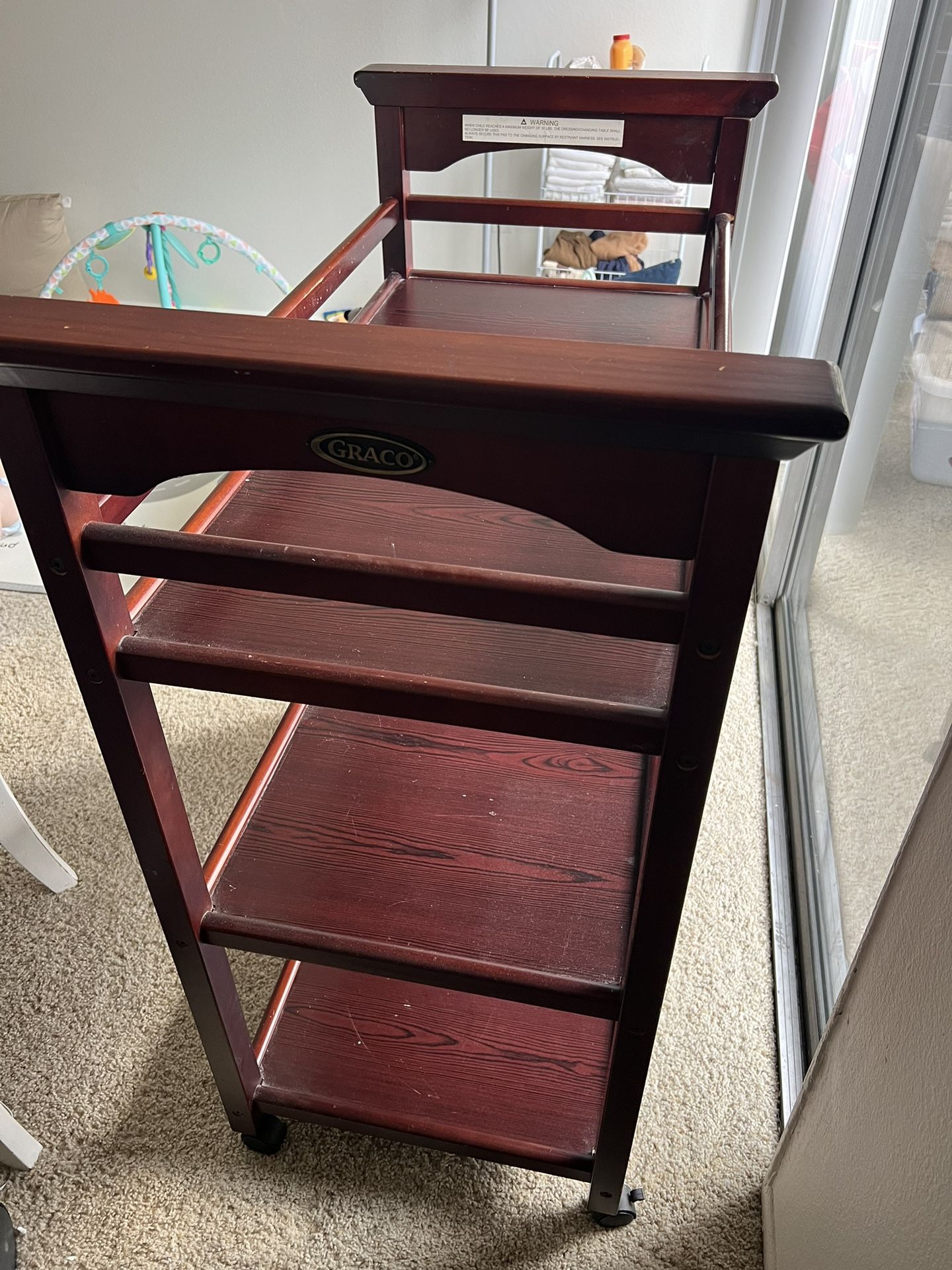 Changing Table With Wheels 