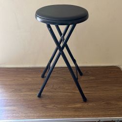 Black Stool Chair
