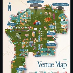 Selling one Unregistered Coachella Wristband W2 