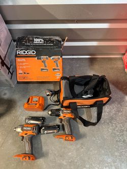 RIDGID 18V 2-Tool Combo Kit