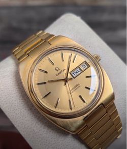 OMEGA Seamaster  AUTO 166.0216 day/date gold field