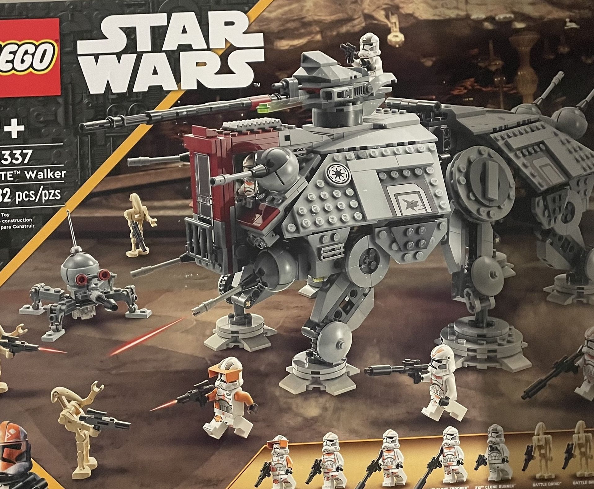 Lego Star Wars AT TE 75337