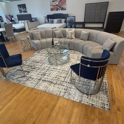 Gray sofa Long 