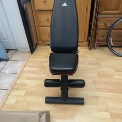 Adidas Exercise Bench For Sale 65:00 Dollars Or Best Offer  Great Condition Hardly Use Like New 