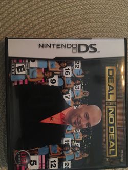 Nintendo ds deal or no deal