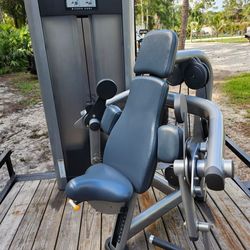 Life Fitness Signature Series Bilateral Biceps Curl FZBC Home Used