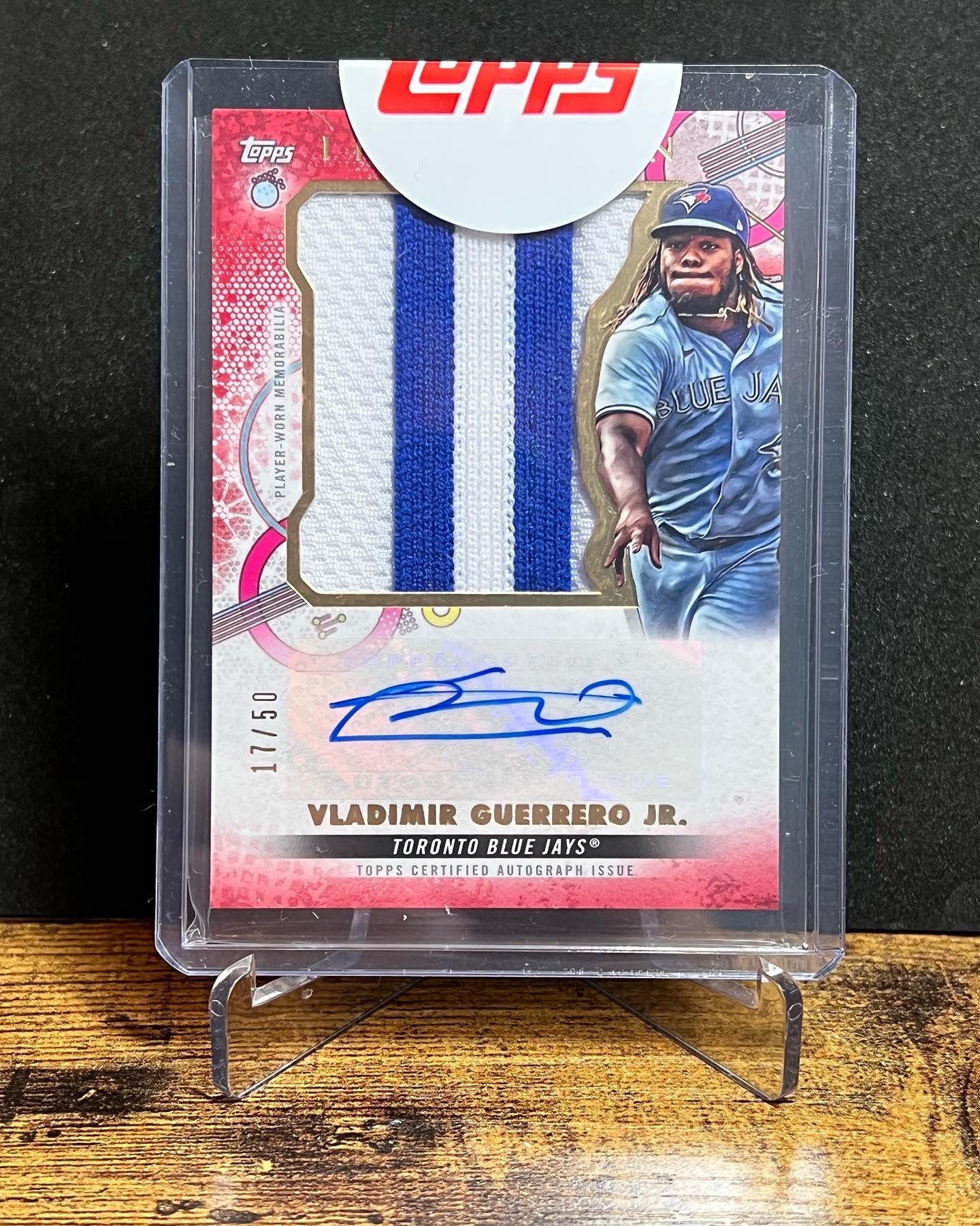 2022 Topps Inception Vladimir Guerrero Jr Jumbo Patch Auto Red for Sale in  Jersey City, NJ - OfferUp