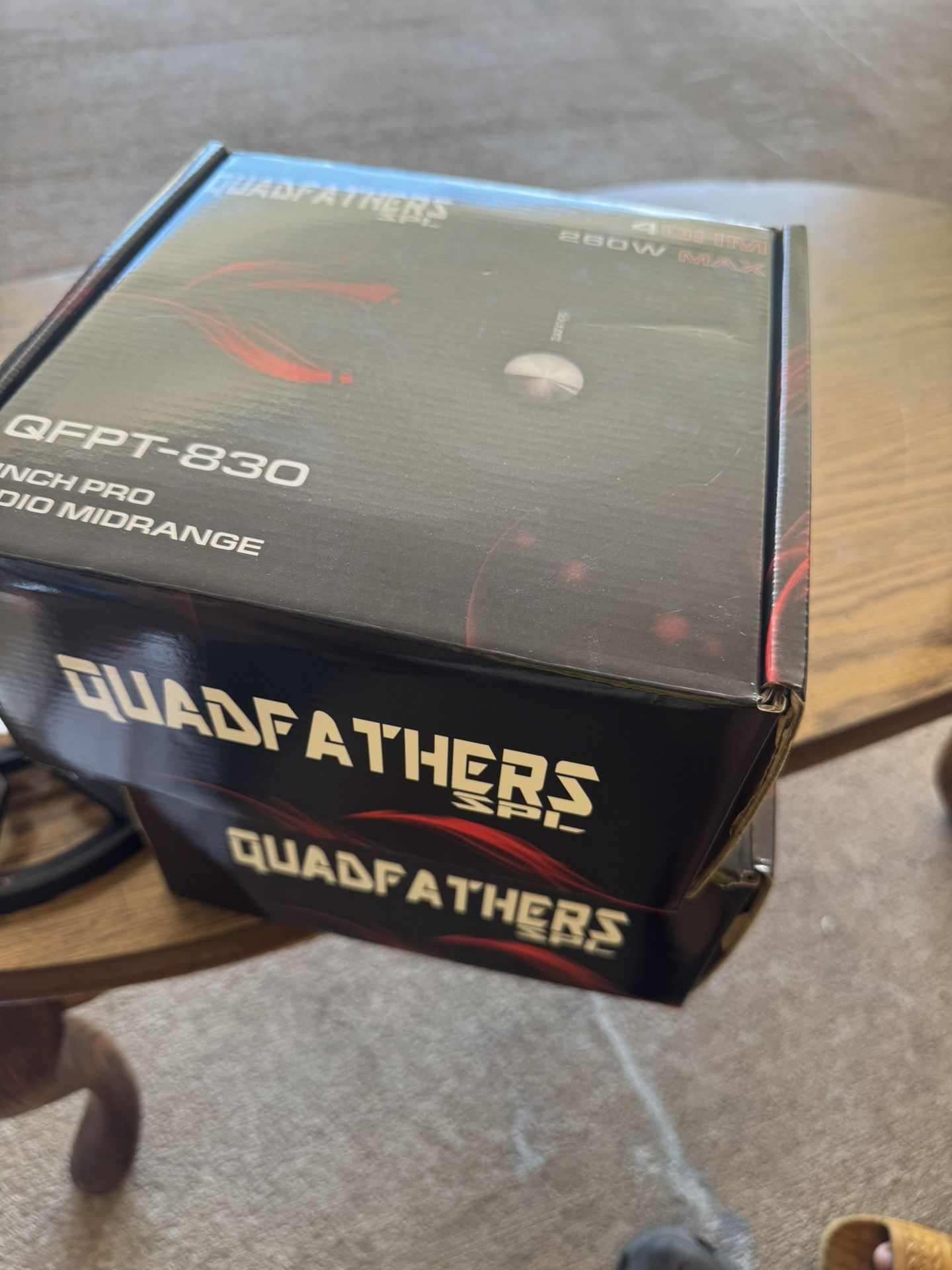 2 Quadfather SPL 8in Mid-range (NO GRILL) Trades To