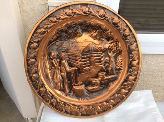 Ornamental Copper Original Design Plate