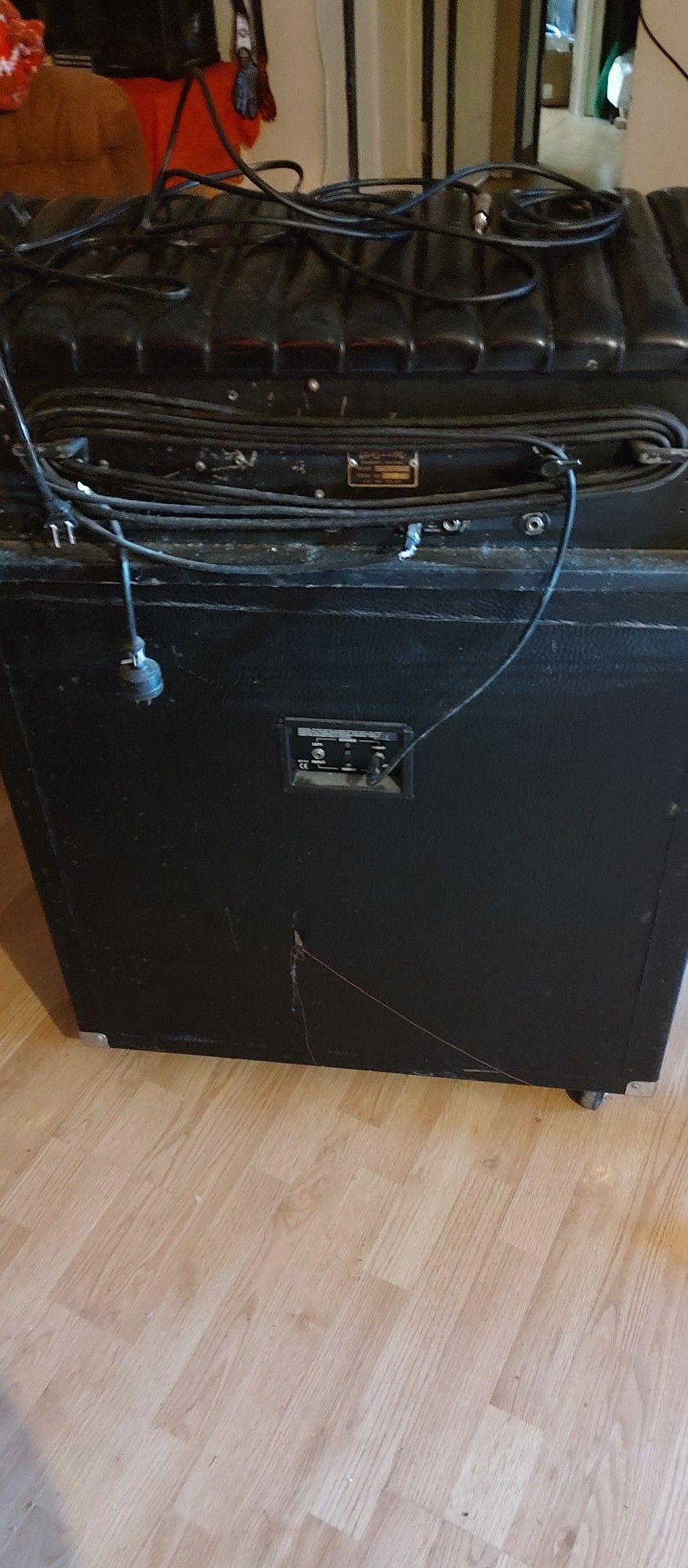 Vintage Amp And Speaker