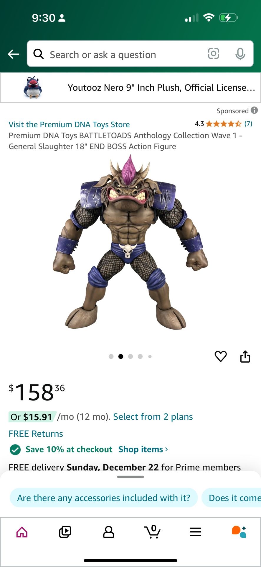 Premium DNA Toys BATTLETOADS Anthology Collection Wave 1 - General Slaughter 18" END BOSS Action Figure