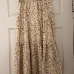 Floral Maxi Skirt 