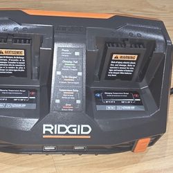 Ridgid Dual Charger AC840094