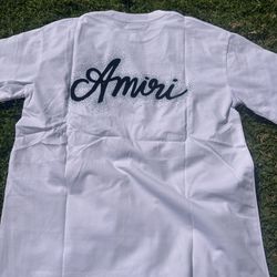 Amiri White Tee