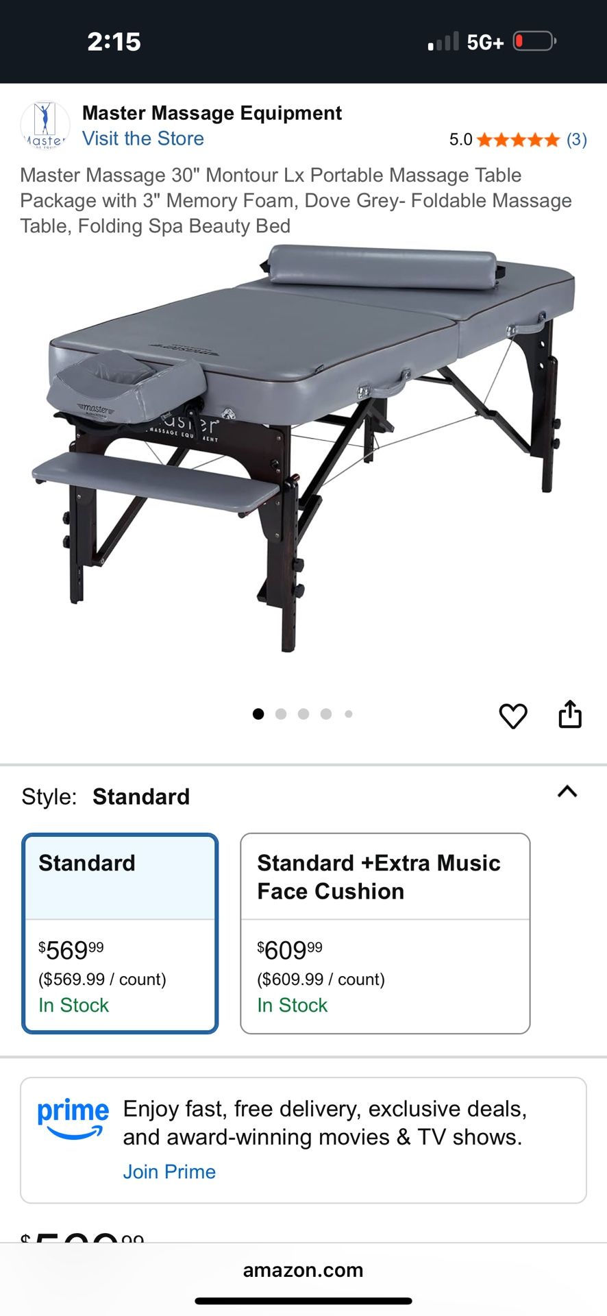 Master Massage Equipment NEW!!